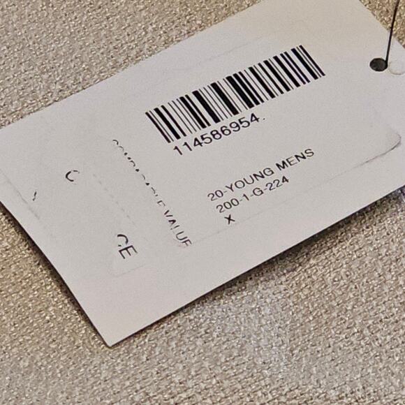 NEW Malibu Drill Company Short Sleeve Beige & Black Button Up Shirt M 3351 - Picture 5 of 9